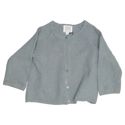 Cardigan (Groen) van Bonheur du Jour Kasjmier, Katoen