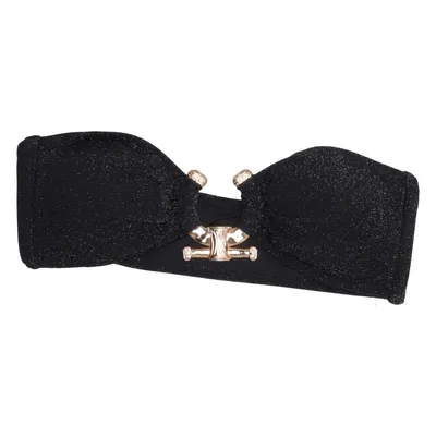Haut de bikini (Noir) de Zaful Élasthane, Polyester