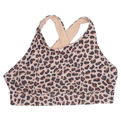 Sport-BH (Beige, Brun, Svart) från Fabletics Elastan, Polyamid, Polyester