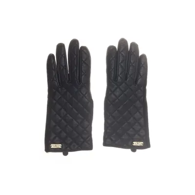 Læderhandsker (Blå) fra Hampton Republic Læder, Polyester, Ruskind