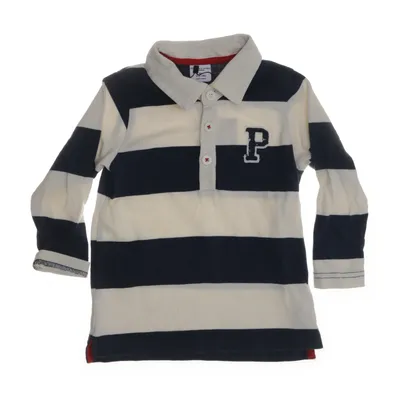 Long sleeve T-shirt (White, Multicolored) from Polarn O. Pyret Cotton