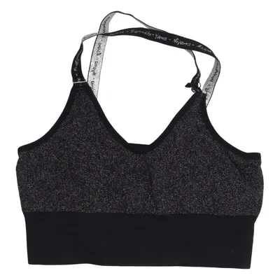 Sport-BH (Svart, Grå) från Yoga Searcher Elastan, Metallfiber, Polyamid