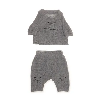 Mjukisset (Grå) från MyWear Baby Elastan, Polyester, Viskos