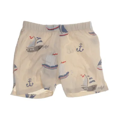 Shorts (Beige, Flerfärgad) från Rikki Tikki Bomull