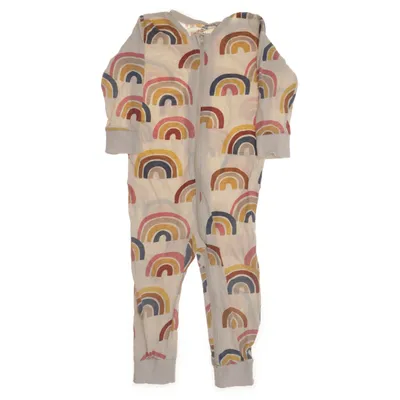 Sparkdräkt (Beige, Flerfärgad) från Lindex Baby Bomull