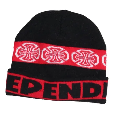 Beaniehue (Sort, Rød) fra Independent Akryl
