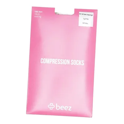 Compressiesokken (Knee-High) van Beez Elastaan, Polyamide
