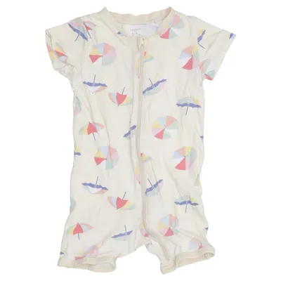 Barboteuse (Beige, Multicolore) de Lindex Baby Coton
