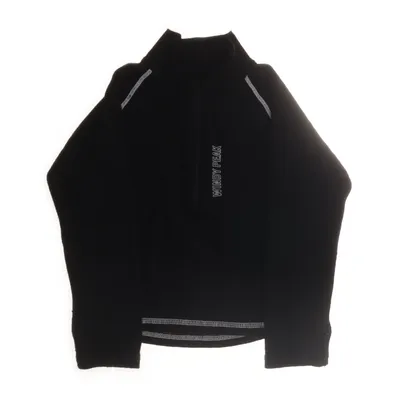 Fleece trui (Zwart) van Windy Peak Wol
