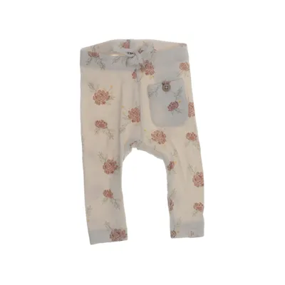 Byxor (Beige, Flerfärgad) från Lil'Atelier Elastan, Ekologisk bomull, Tencel