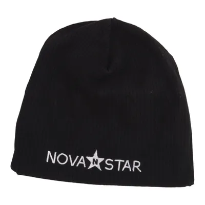 Bonnet (Noir) de Nova Star Coton, Élasthane