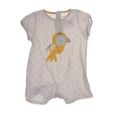 Rompers (White, Multicolored) from Obaïbi