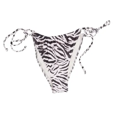 Bikini broekje (Beige, Zwart) van H&M Elastaan, Polyester