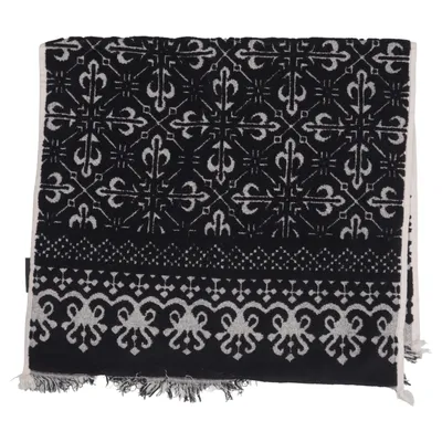 Handduk (Svart, Vit) från Farmers Market Iceland Ekologisk bomull