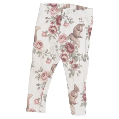 Leggings (Beige, Flerfärgad) från Newbie by KappAhl Bomull, Elastan