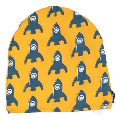 Beaniehue (Gul, Blå, Flerfarvet) fra Maxomorra Elastan, Økologisk bomuld