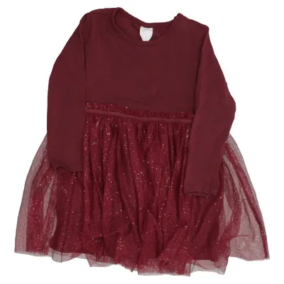 Kjole (Rød) fra H&M Baby Elastan, Polyester