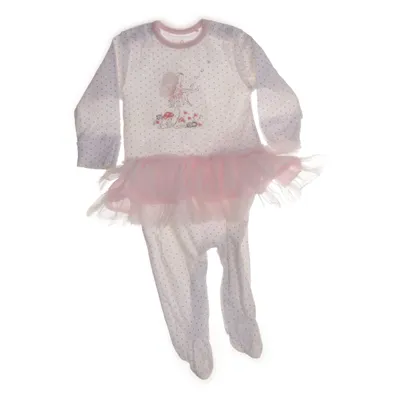 Sparkdräkt (Vit, Rosa, Flerfärgad) från Next Baby Bomull, Nylon