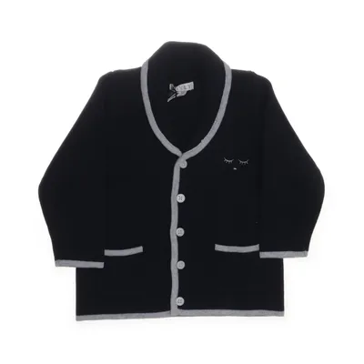 Cardigan (Grijs, Blauw) van Livly Katoen
