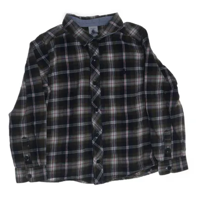 Flanellskjorta (Grön, Blå, Vit) från Petit Bateau