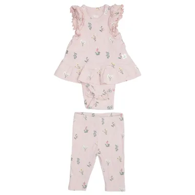Set (Pink) from Topomini Cotton, Elastane