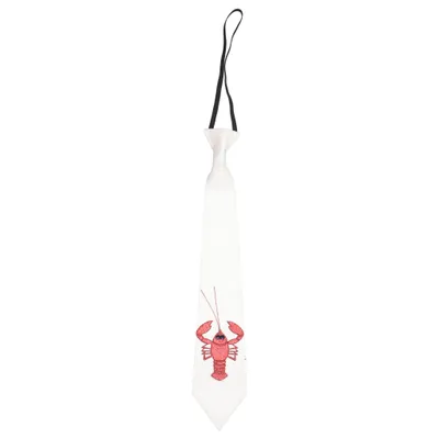 Cravate (Blanc, Rouge)