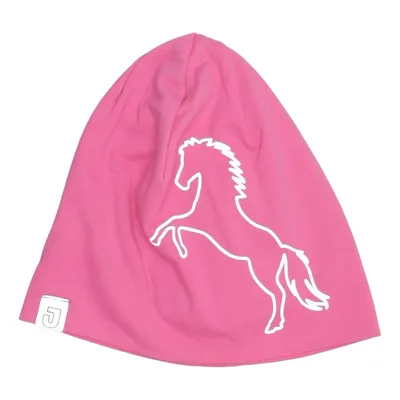 Beaniehue (Pink) fra Jacson Elastan, Polyester