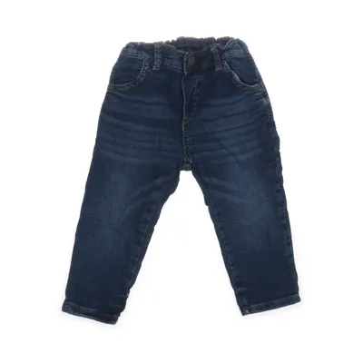 Jeans (Blå) från Lindex Baby Bomull, Elastan