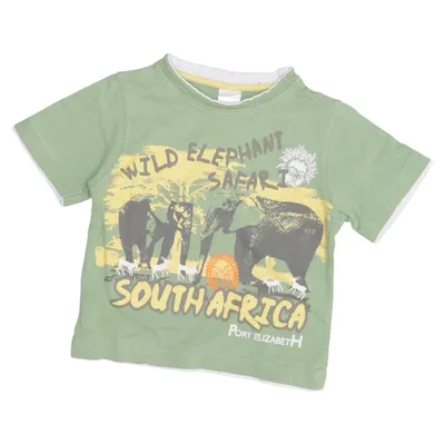 T-shirt (Green, Multicolored) from Palomino by C&A Cotton