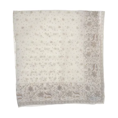 Halsdoek (Wit, Beige) van Skall Studio