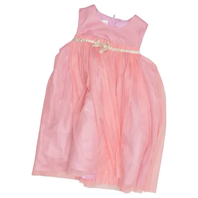 Blomsterpigekjole (Pink) fra Bonnie Jean Polyester