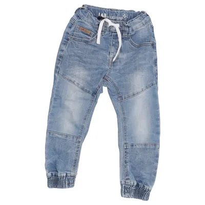 Jeans (Blå) från Lab Industries Bomull, Elastan, Polyamid, Polyester, Viskos
