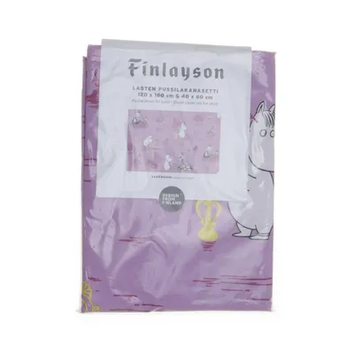 Bäddset (Lila, Flerfärgad) från Finlayson Bomull