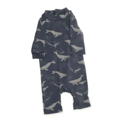 UV beschermende kleding (Blauw, Wit) van Newbie by KappAhl Polyester, Elastaan