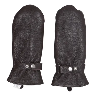 Moufles en cuir (Marron) de Tiftiffy