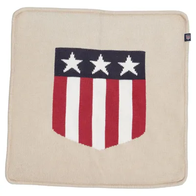 Cushion cover (Beige, Multicolored) from GANT Home Cotton