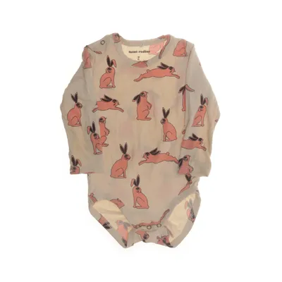 Body (Beige, Pink, Flerfarvet) fra Mini Rodini Elastan, Modal
