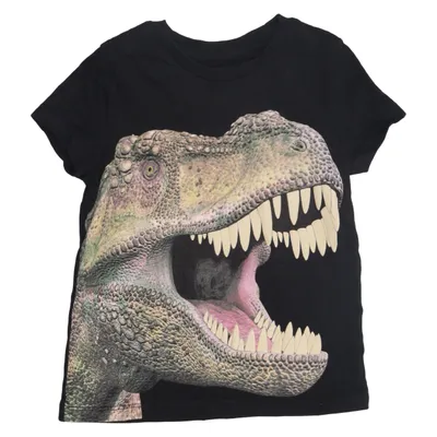 T-shirt (Sort, Flerfarvet) fra Skill Bomuld