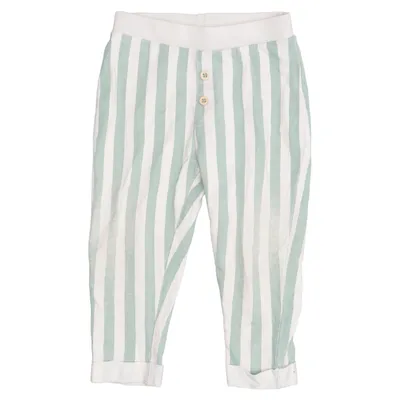 Pyjamahose (Grün, Beige) von Alana