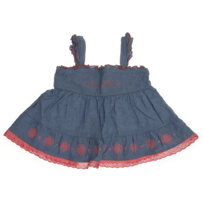 Jurk (Blauw) van Calvin Klein Jeans Katoen