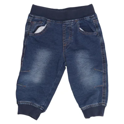 Broek (Blauw) van Baby by Lindex Katoen, Elastaan, Polyester