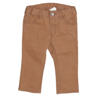 Chinos (Bruin) van H&M Katoen, Elastaan
