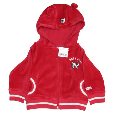 Sweat à capuche (Rouge) de Åhléns Coton, Polyester