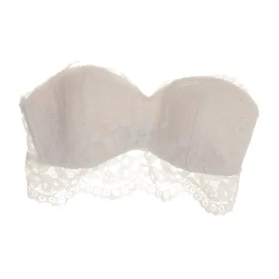 Bandeau bh (Wit) van Gina Tricot Elastaan, Polyamide