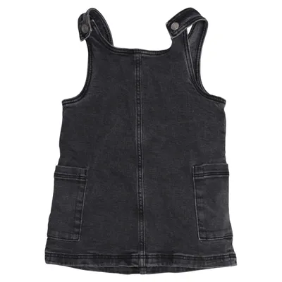 Dungaree dress (Black) from Arket Cotton, Elastane
