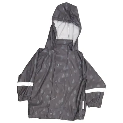 Regnjacka (Grå) från Basecamp Polyester