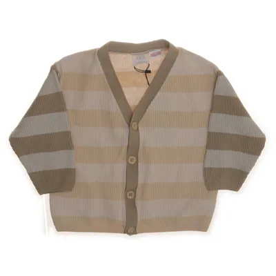 Cardigan (Beige, Wit, Groen) van Zara Katoen