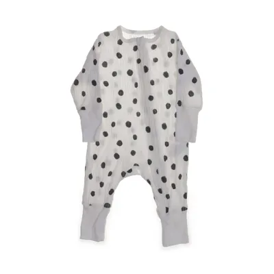 Barboteuse (Blanc, Noir) de Kiabi Coton