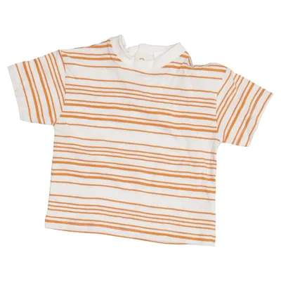 T-shirt (Blanc, Orange) de Hema Coton biologique
