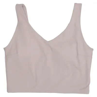 Sport-bh (Beige) van Aim'n Elastaan, Gerecycled polyester